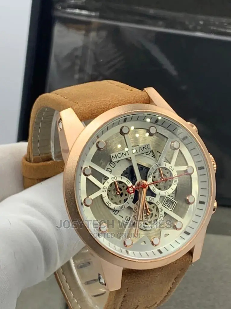 Montblanc Leather Watch