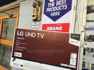 LG"43UP75 43"" Ultra HD Smart TV With Webos