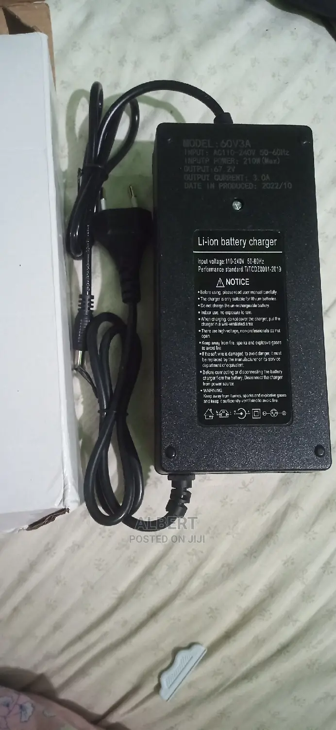 Electric Bike Charger 60v 3a
