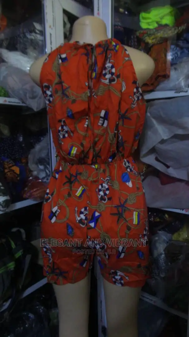 Beautiful Ladies Colourful Playsuit From Uk