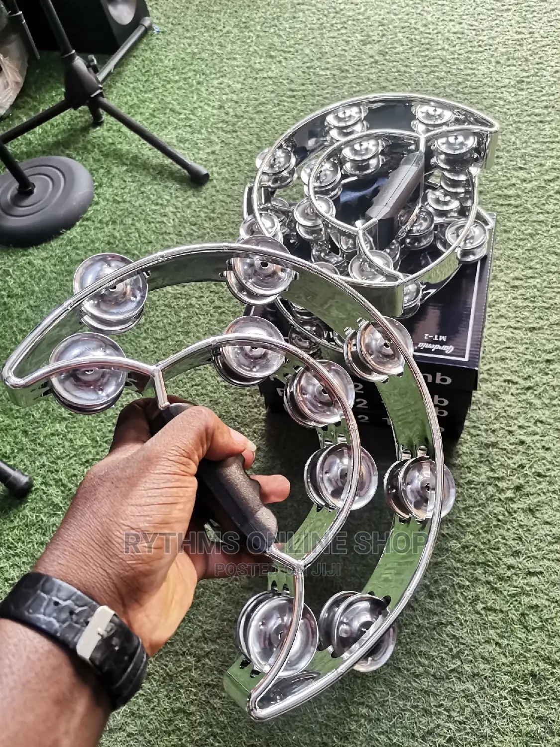 MT-2 Tamborine(Power-2 Silver)