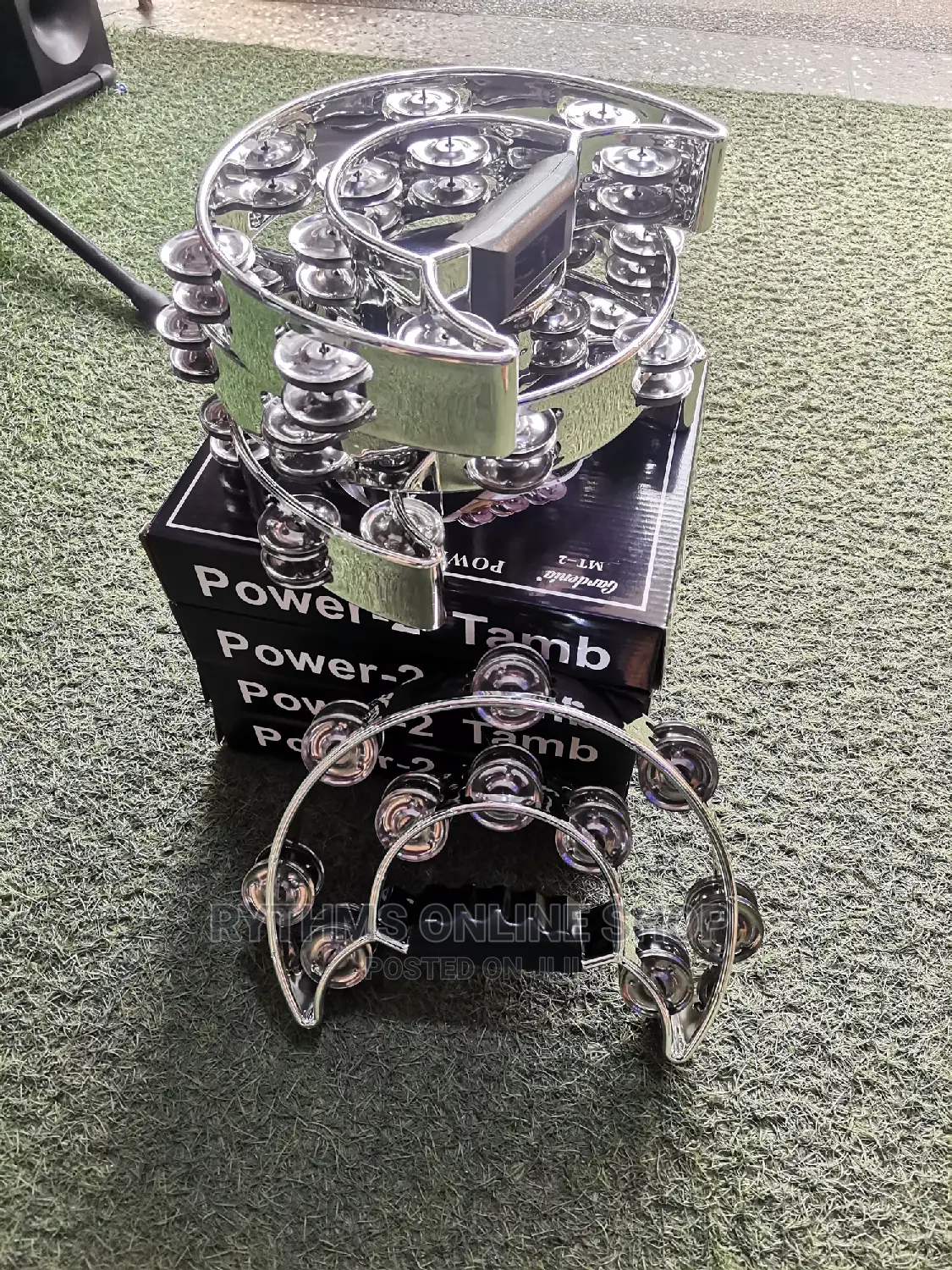 MT-2 Tamborine(Power-2 Silver)