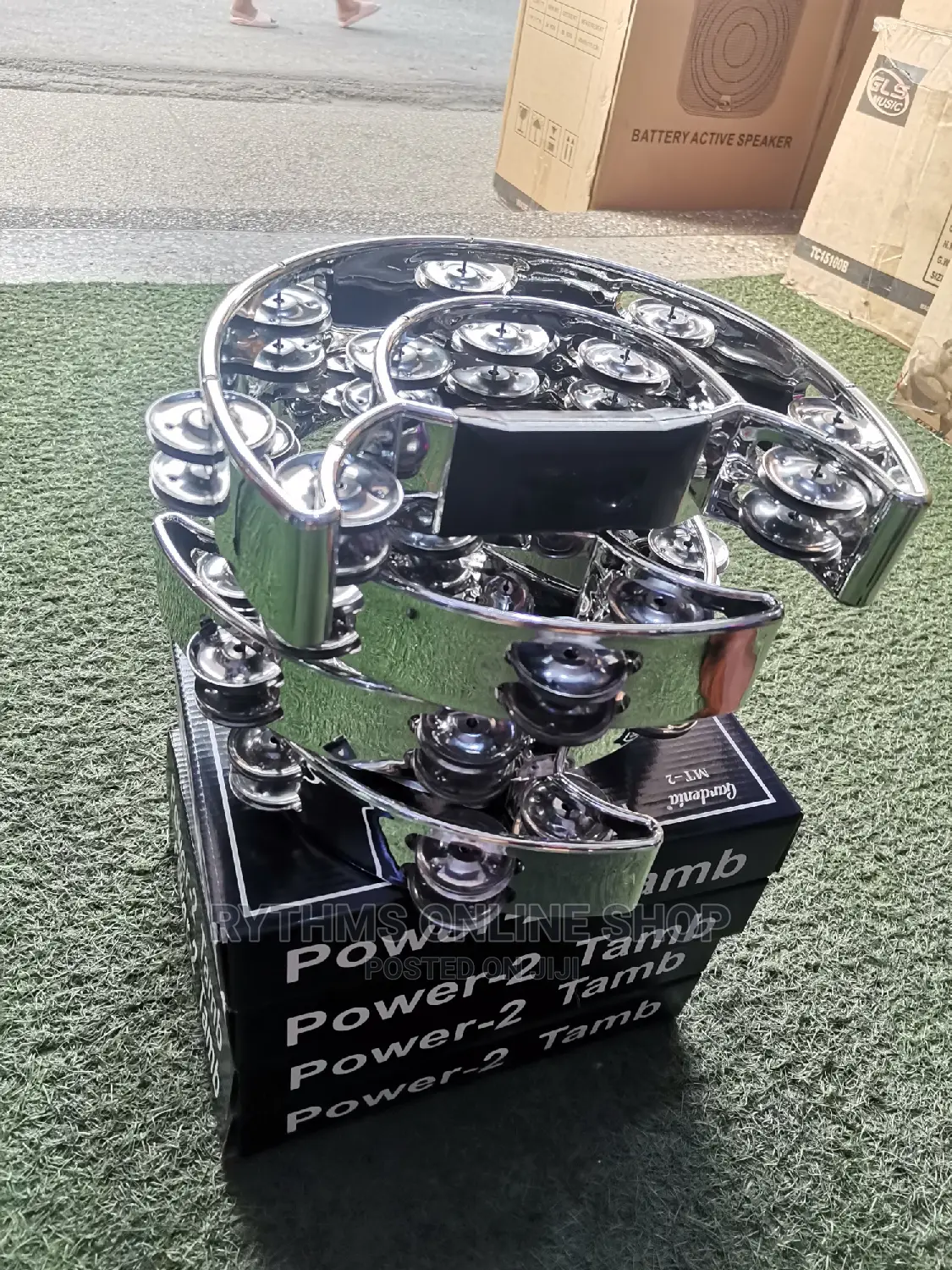 MT-2 Tamborine(Power-2 Silver)