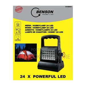 Work/Hobby Lamp by Versteeg - Construction Lamp 24 SMD Led
