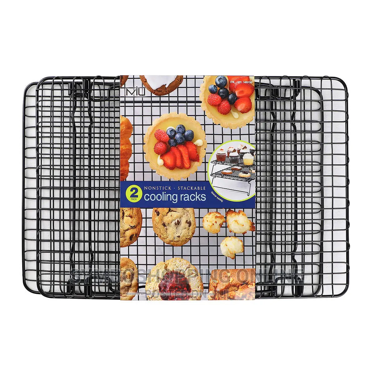 Miu Stackable Nonstick Cooling Rack, 2-Pack
