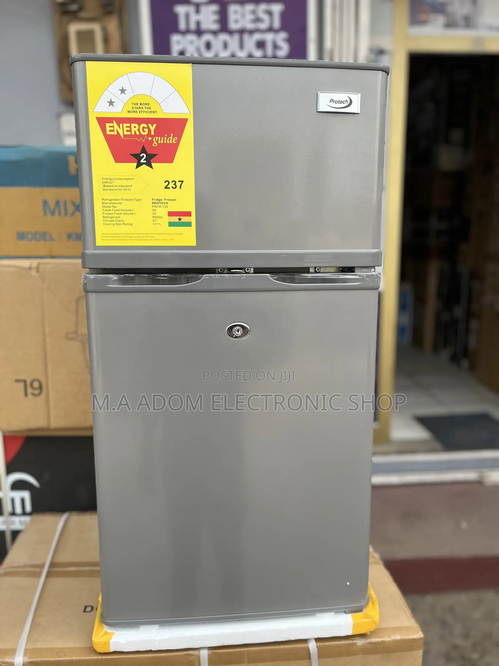 Blast Freezing Protech 80 Litre Fridge With Top Freezer