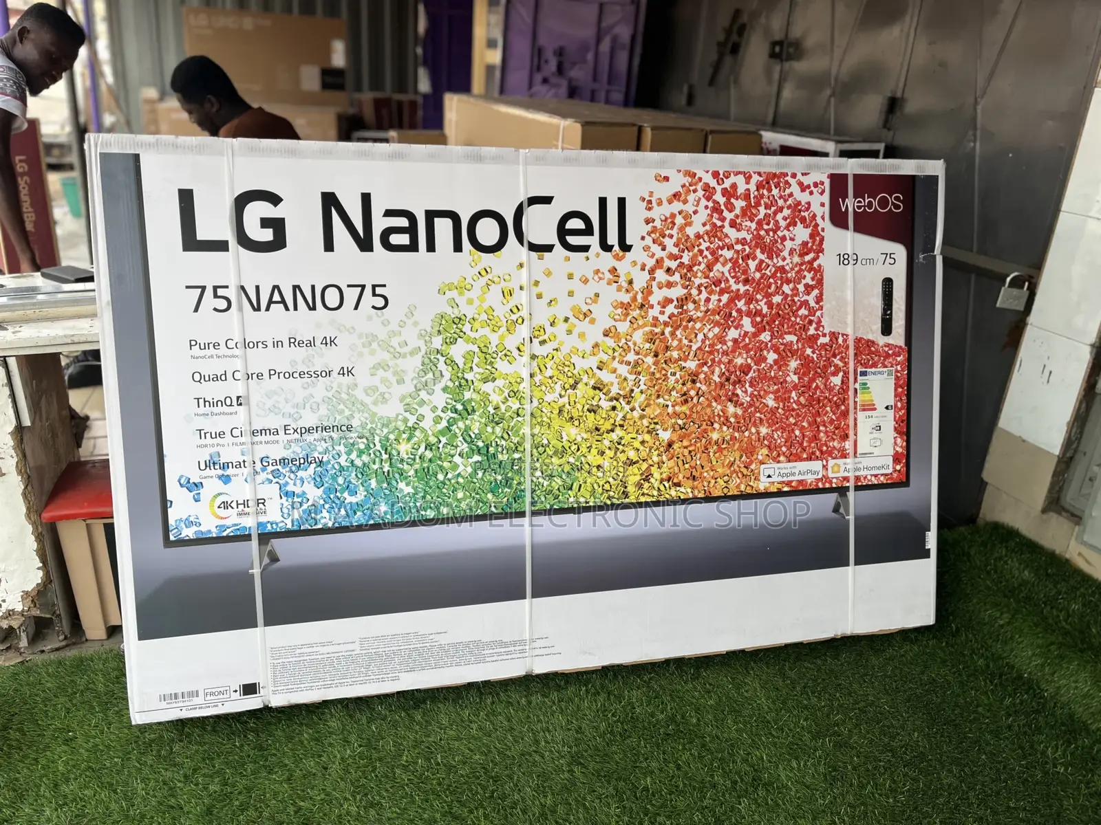 Lg 75”Nanocell 2021 Thinq AI Smart Led Tv With Magic Remote