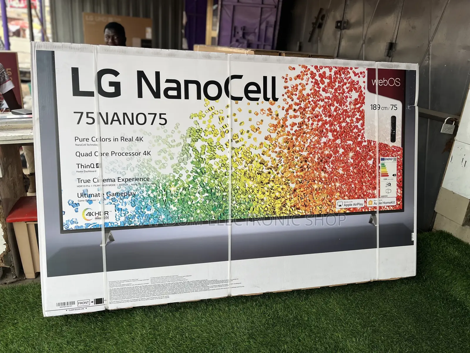 Works With Apple Air Play Lg 75” Nanocell Technologies Tv