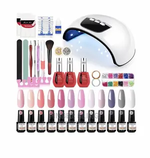 Uv Lamp Nails Kit
