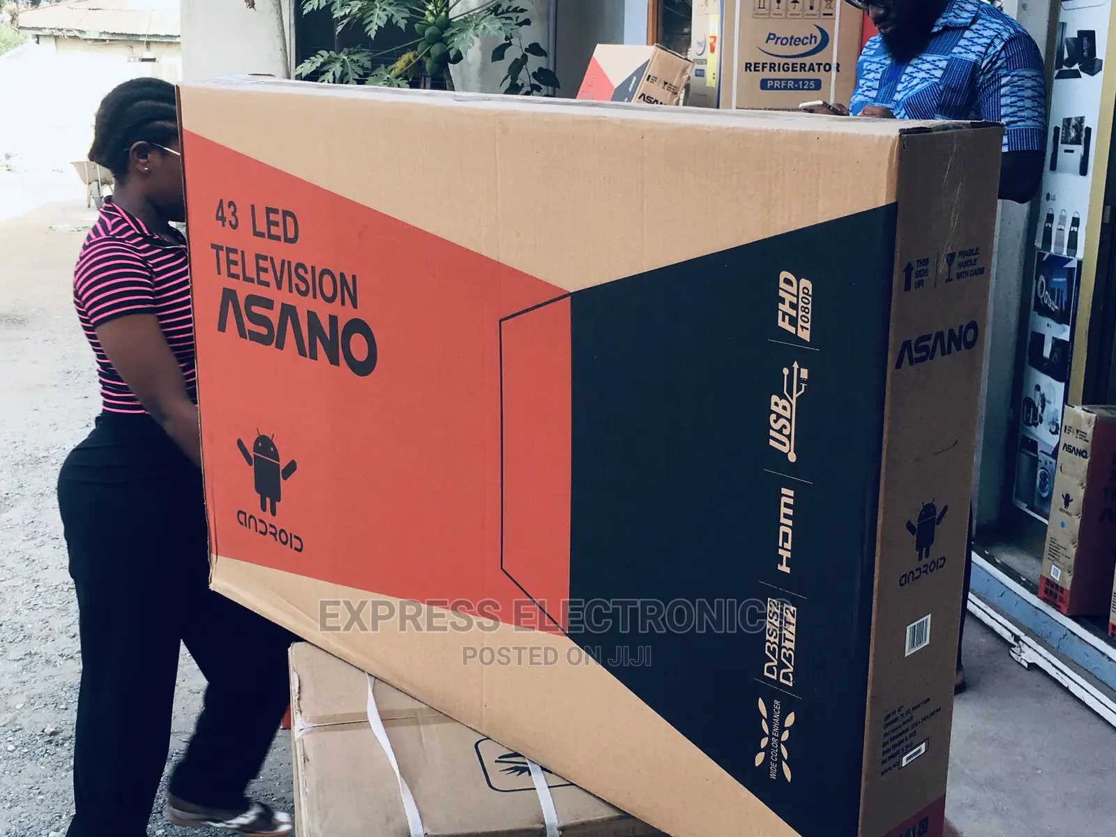 Full High Definition Asano 43”Satellite Digital TV