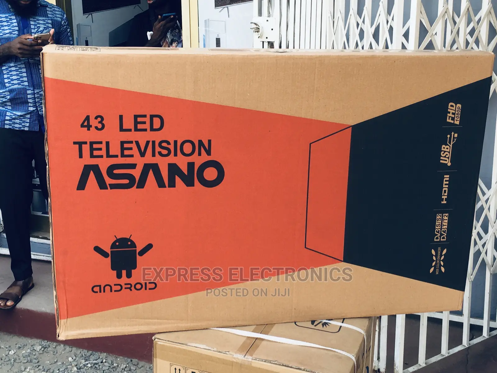 Full High Definition Asano 43”Satellite Digital TV