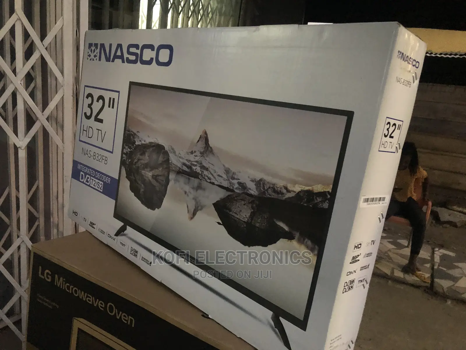 Nasco 32′′ Digital Satellite LED TV With A Superior Sound