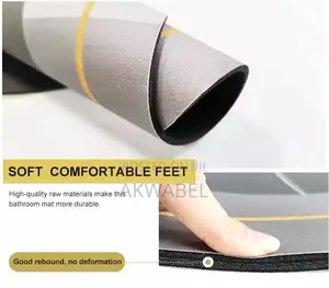 Quick Dry Anti Slip • Bathroom Mat 40x60cm/ 50x80cm/ 60x90cm