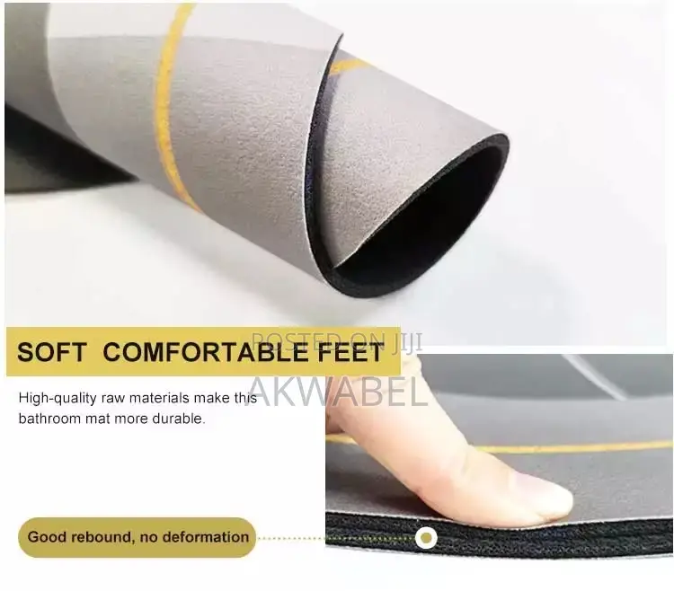 Quick Dry Anti Slip • Bathroom Mat 40x60cm/ 50x80cm/ 60x90cm