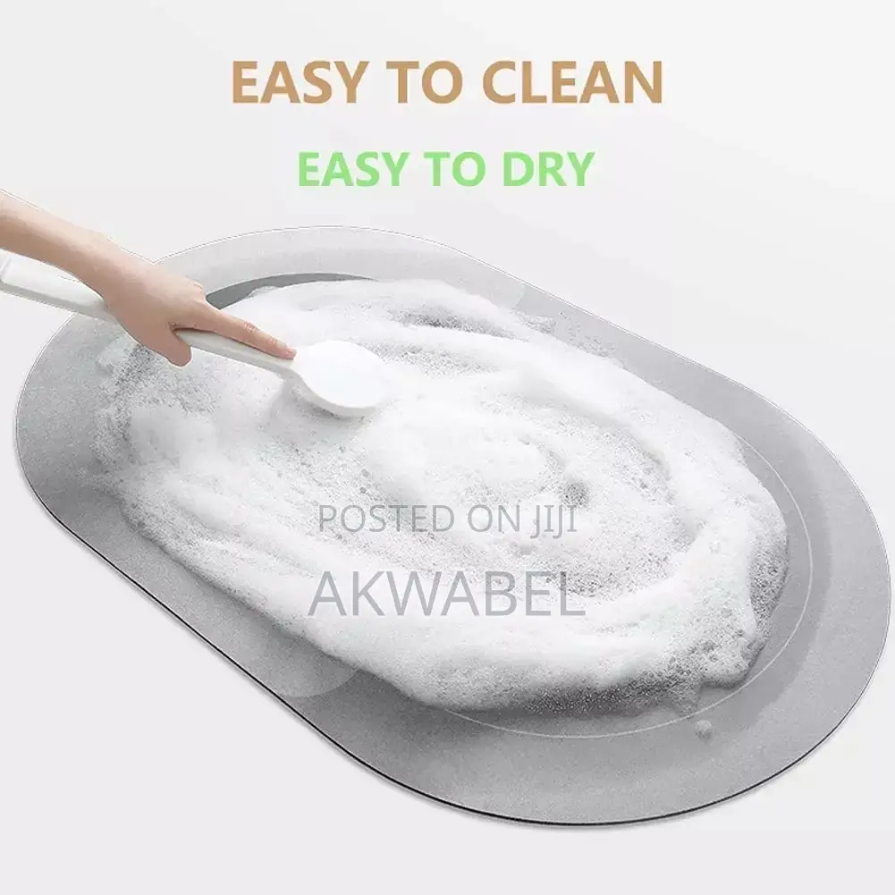 Quick Dry Anti Slip • Bathroom Mat 40x60cm/ 50x80cm/ 60x90cm