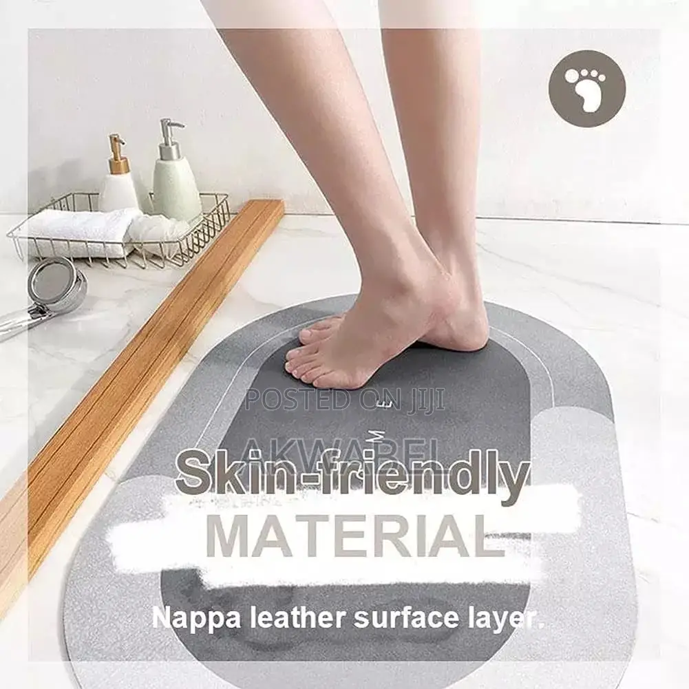 Quick Dry Anti Slip • Bathroom Mat 40x60cm/ 50x80cm/ 60x90cm