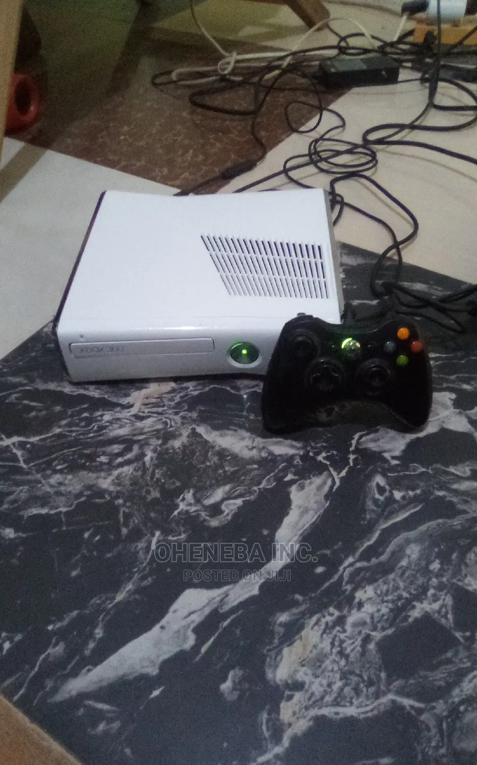Xbox360 Slim White Black Edition for Sale