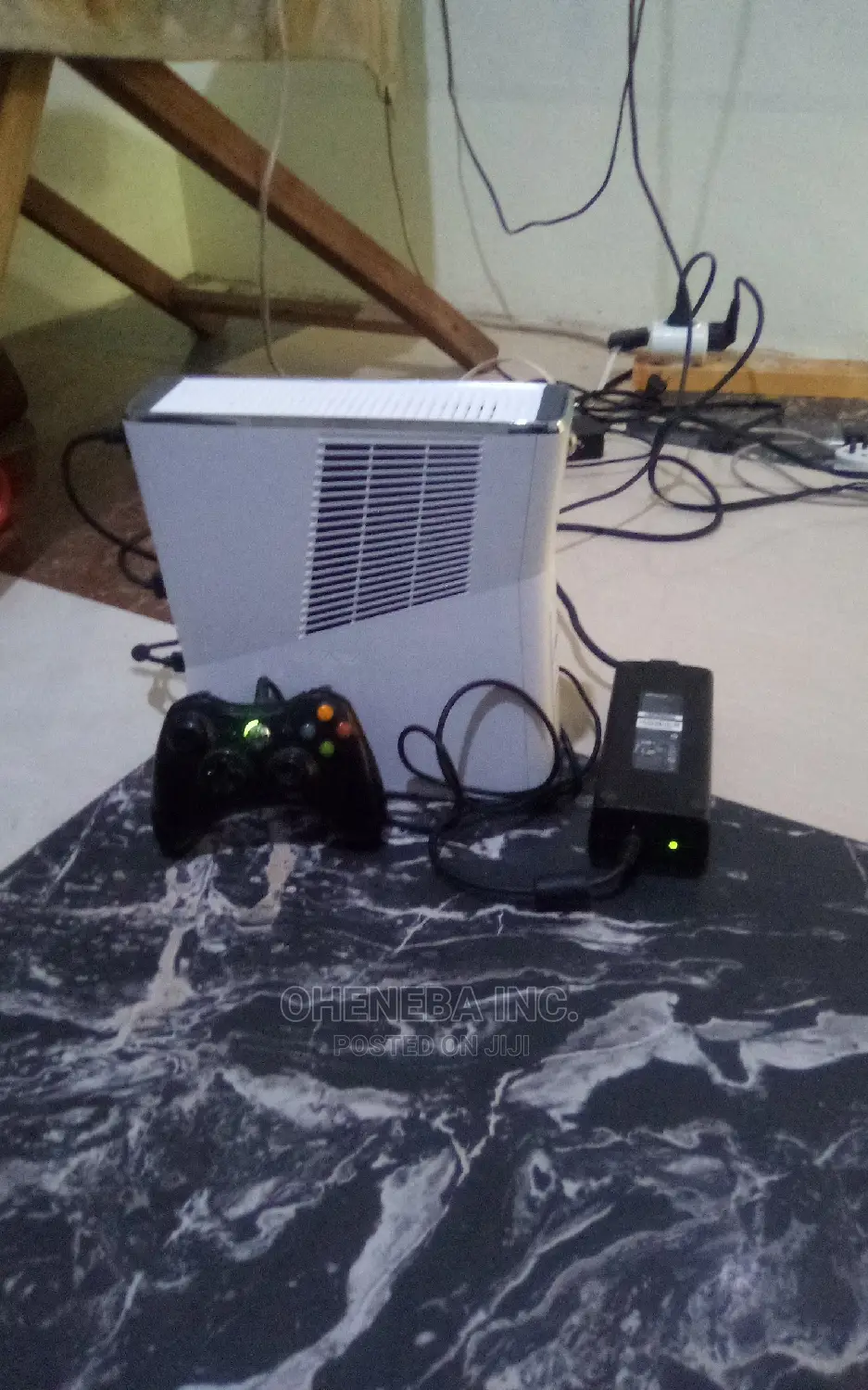 Xbox360 Slim White Black Edition for Sale