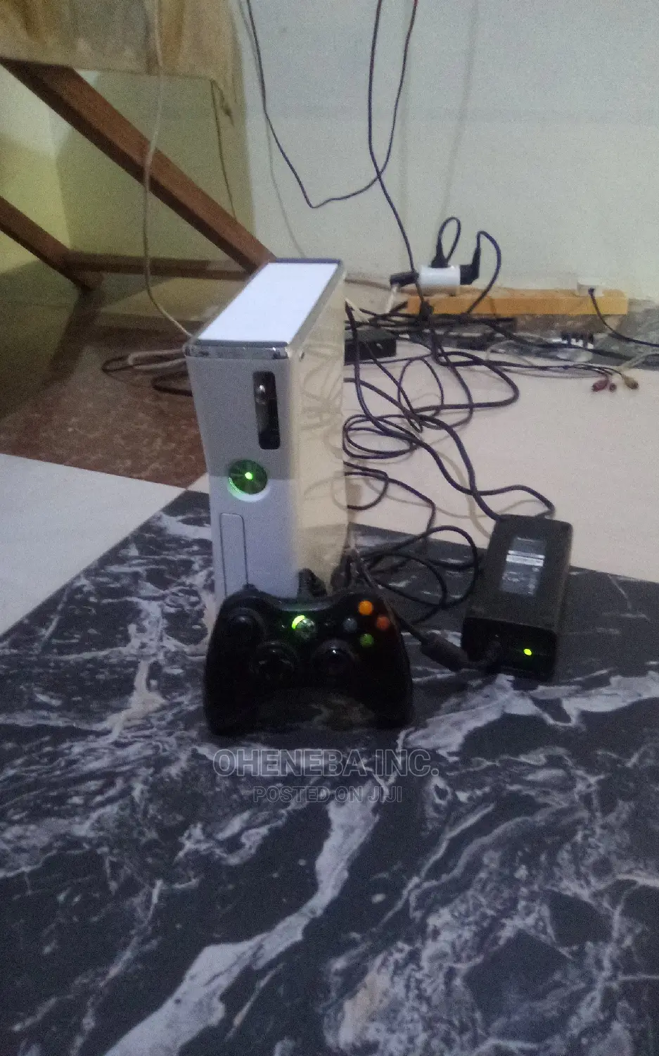Xbox360 Slim White Black Edition for Sale