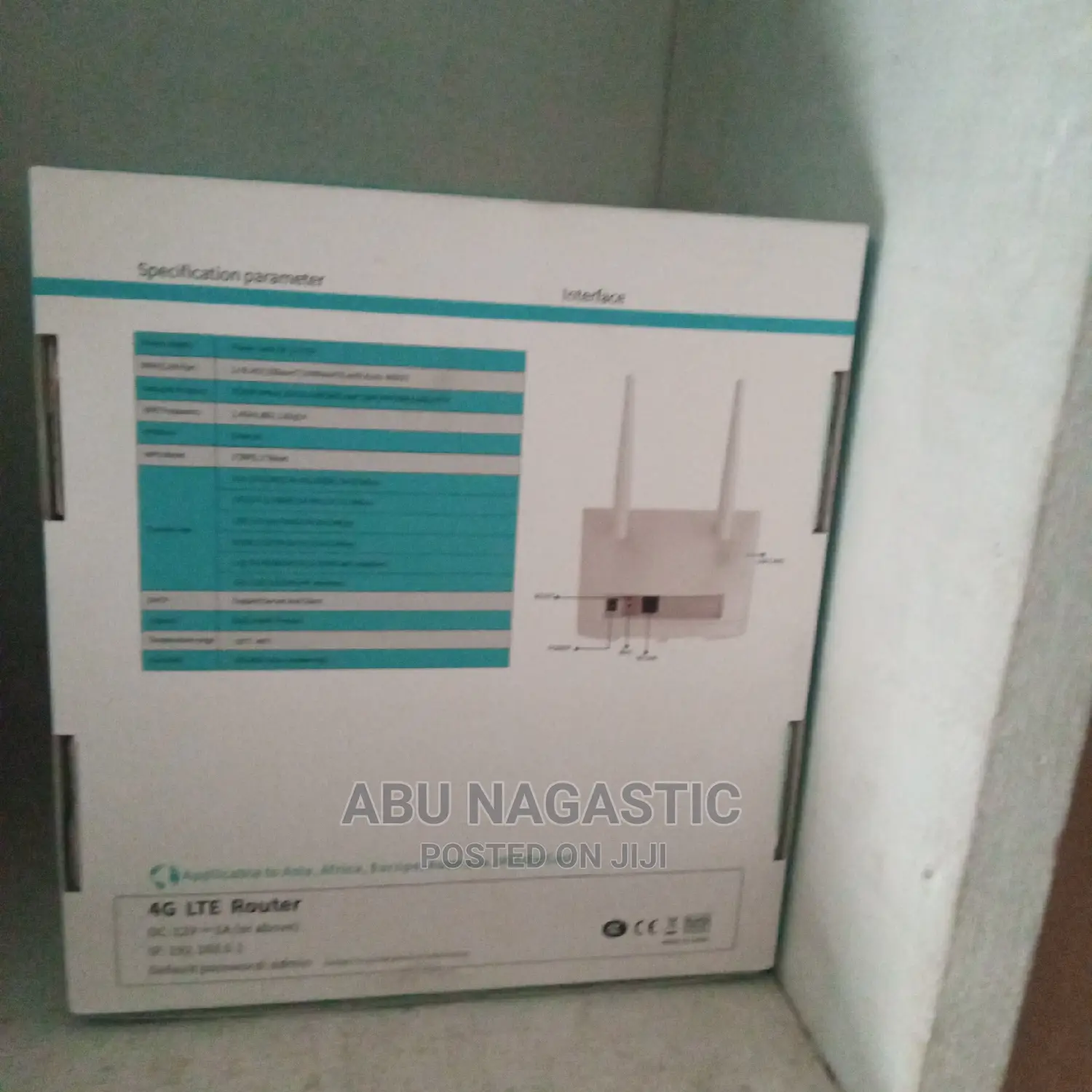 Lte Wifi Router 4G Sim Card Modem