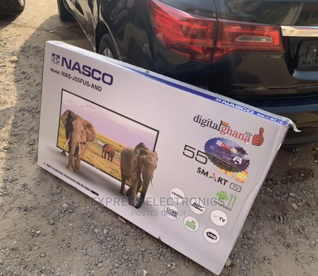 Smart Android 55”UHD Experience Nasco NAS-J55FUS-AND+Dstv