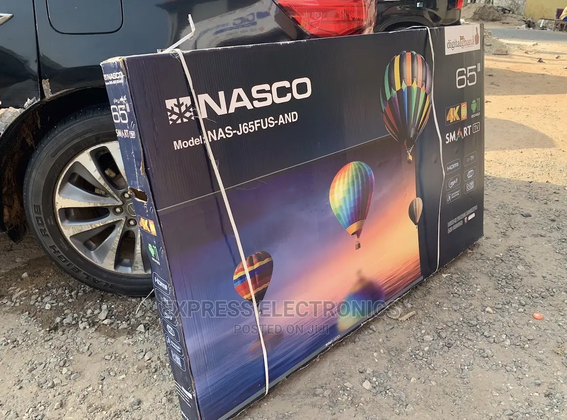 Android 65” UHD 4kexperience Smart NAS-J65FUS-AND Nasco+Dstv