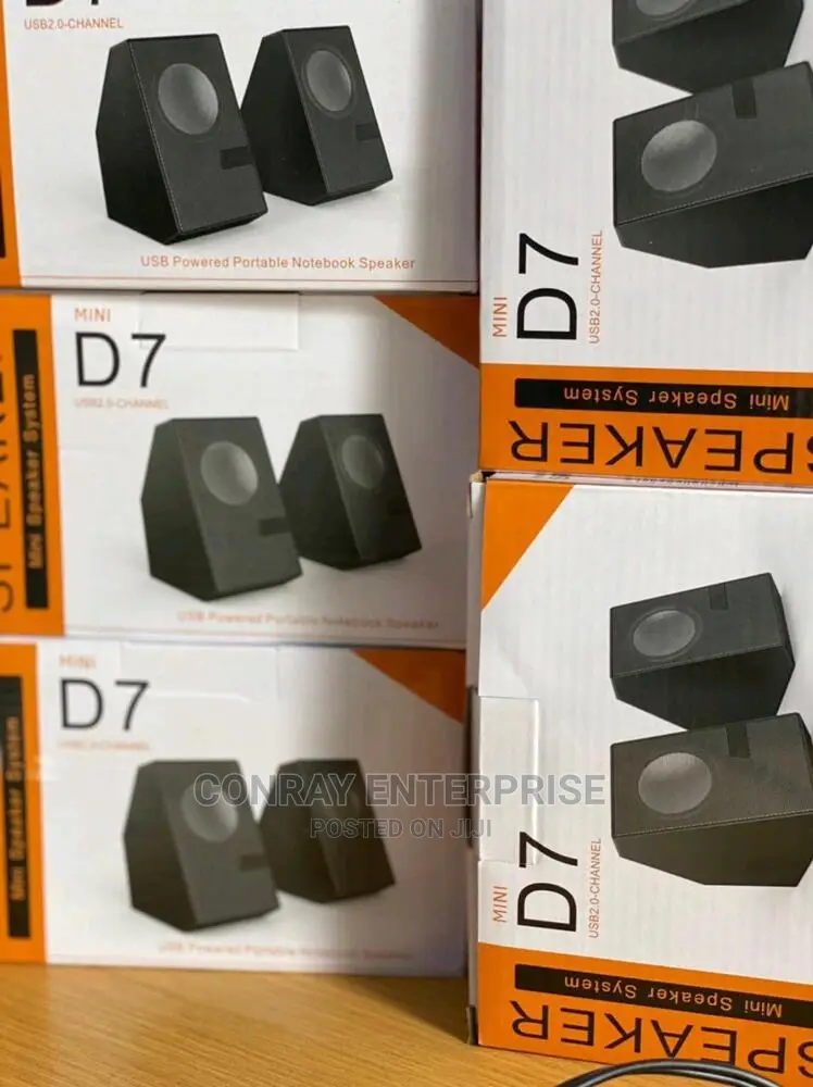 D7 Computer Speakers.