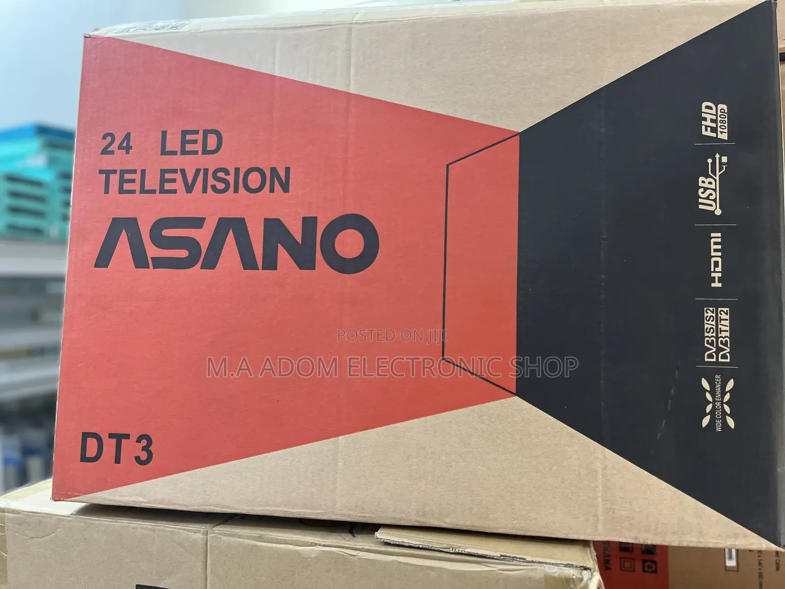 Watch All Free to Air Channels With the Asano 24” Led Tv
