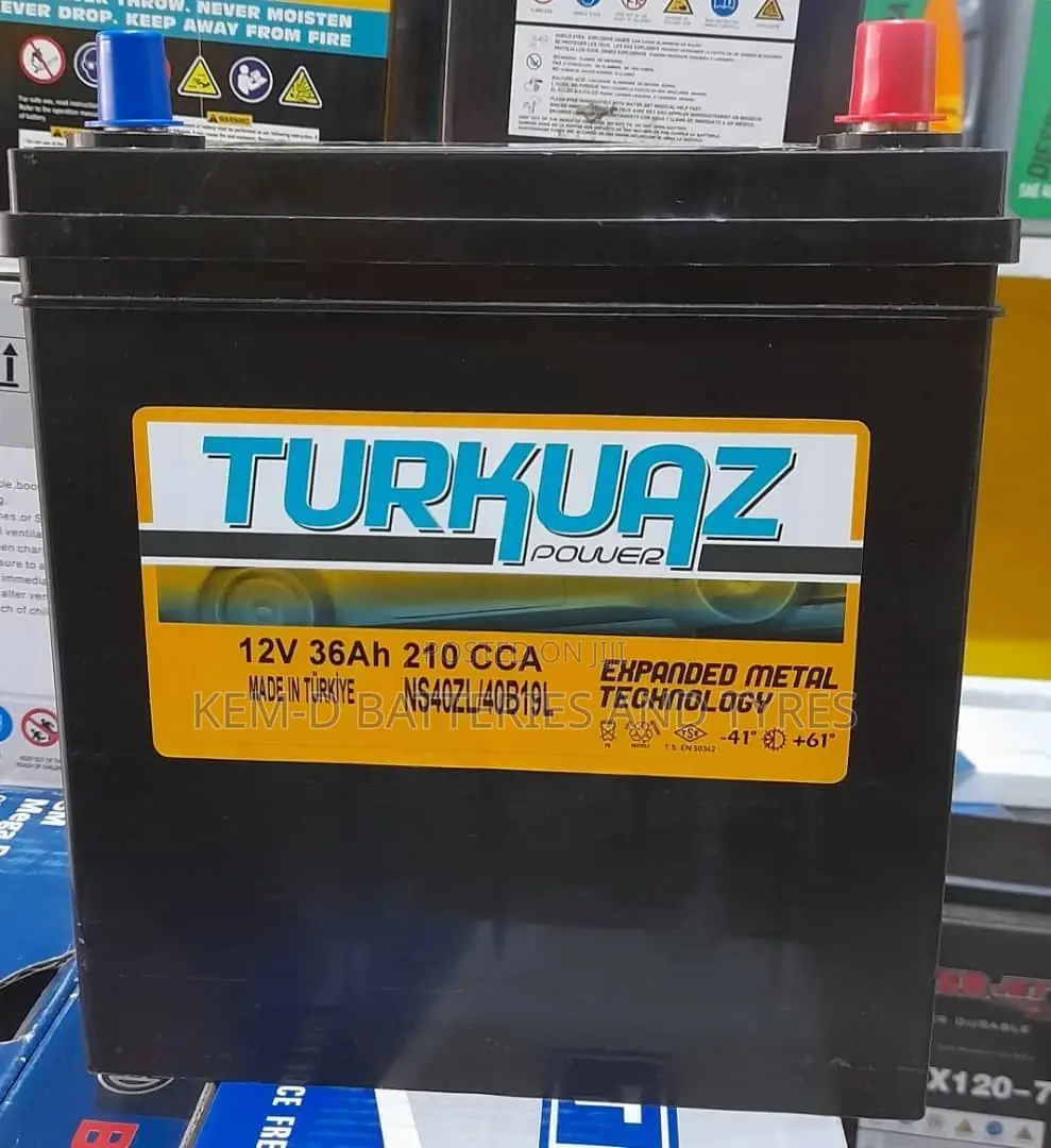 11 Plates Turkuaz Battery 26ah 12V - Free Delivery