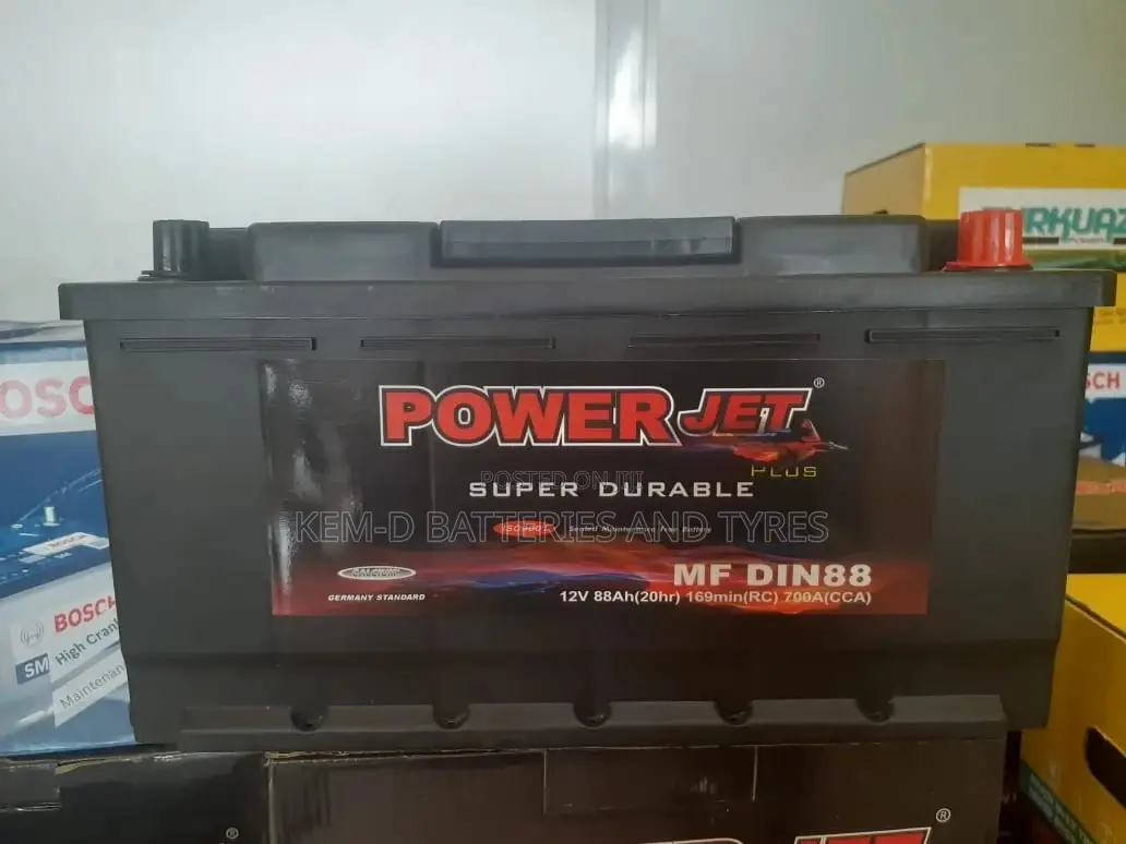 17 Plates Jet Power Jet Car Batteries - Free Delivery