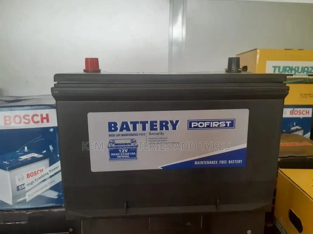 17 Plates Pofirst Car Battery - 12volts 90ah