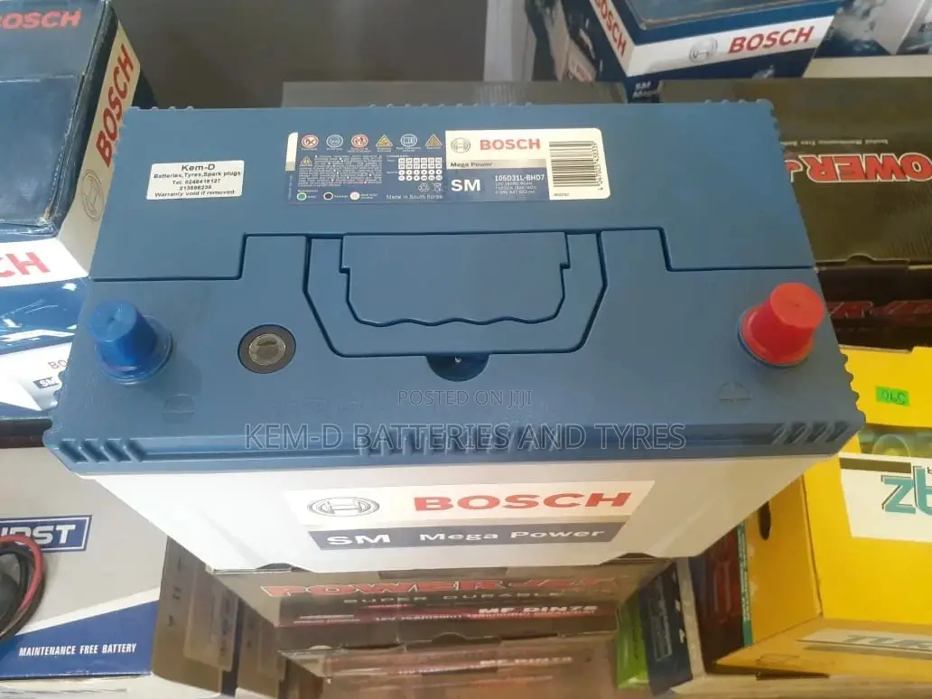Bosch 17 Plates Car Battery - 105D31L 105D31R