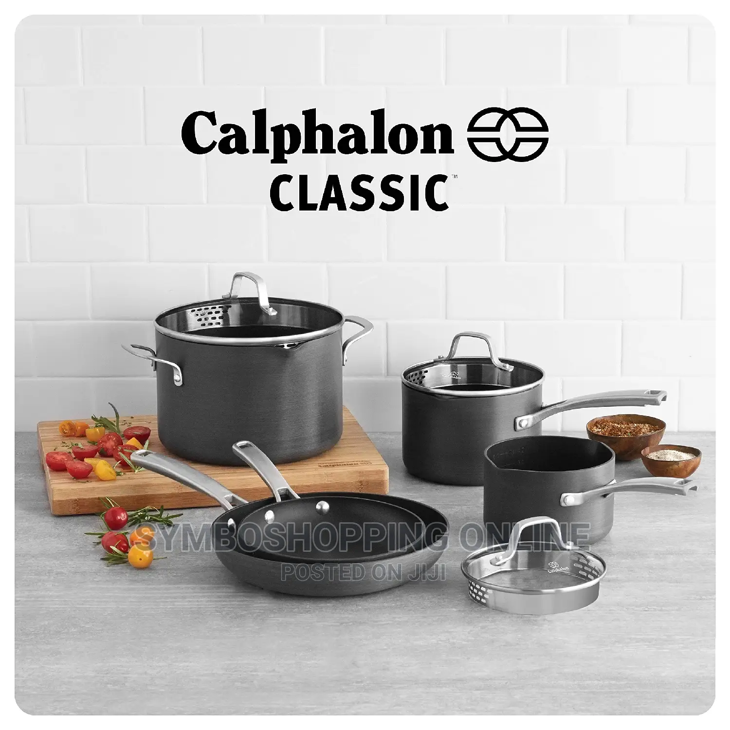 Calphalon Classic Nonstick 8 Piece Cookware Set