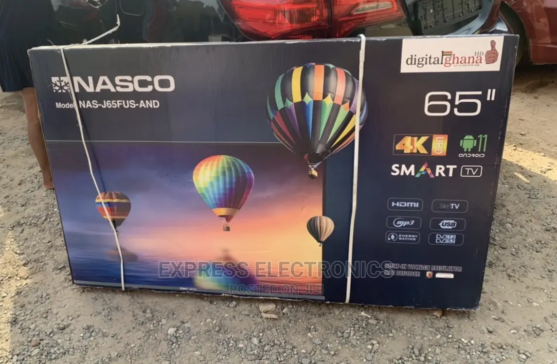 Neatly New Experience Smart Android Nasco 65”UHD +Dstv