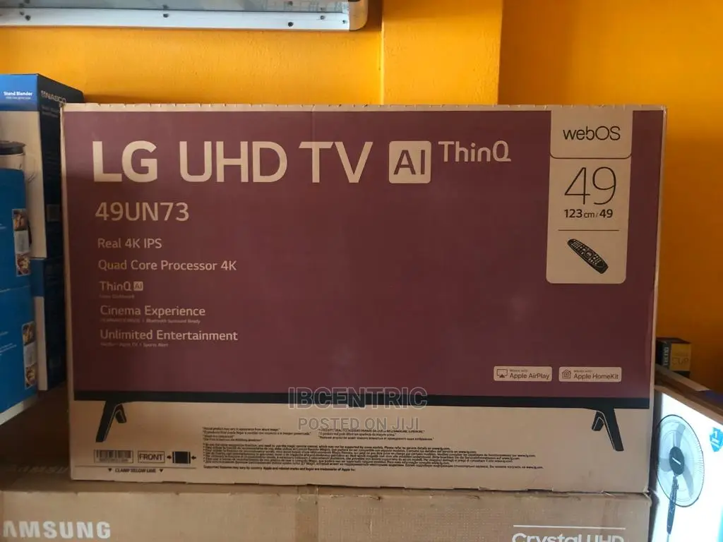 LG Uhd 49" TV Active Uhd Webos Smart Ai Thinq