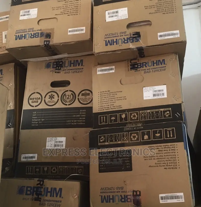 Unique Indoor Panel Color and Design 1.5hp Split Bruhm R410
