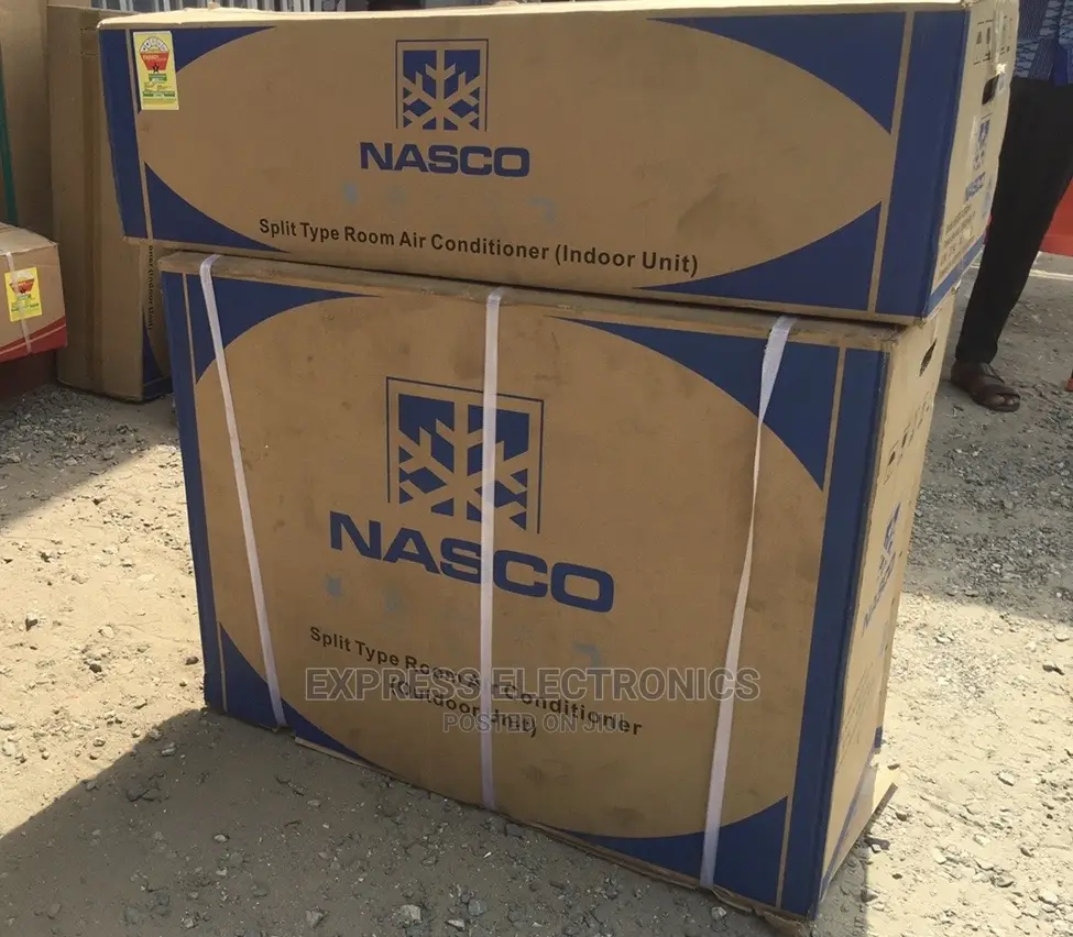 Eco Mode Indoor Temp Display 2.5hp R410 Nasco Split AC