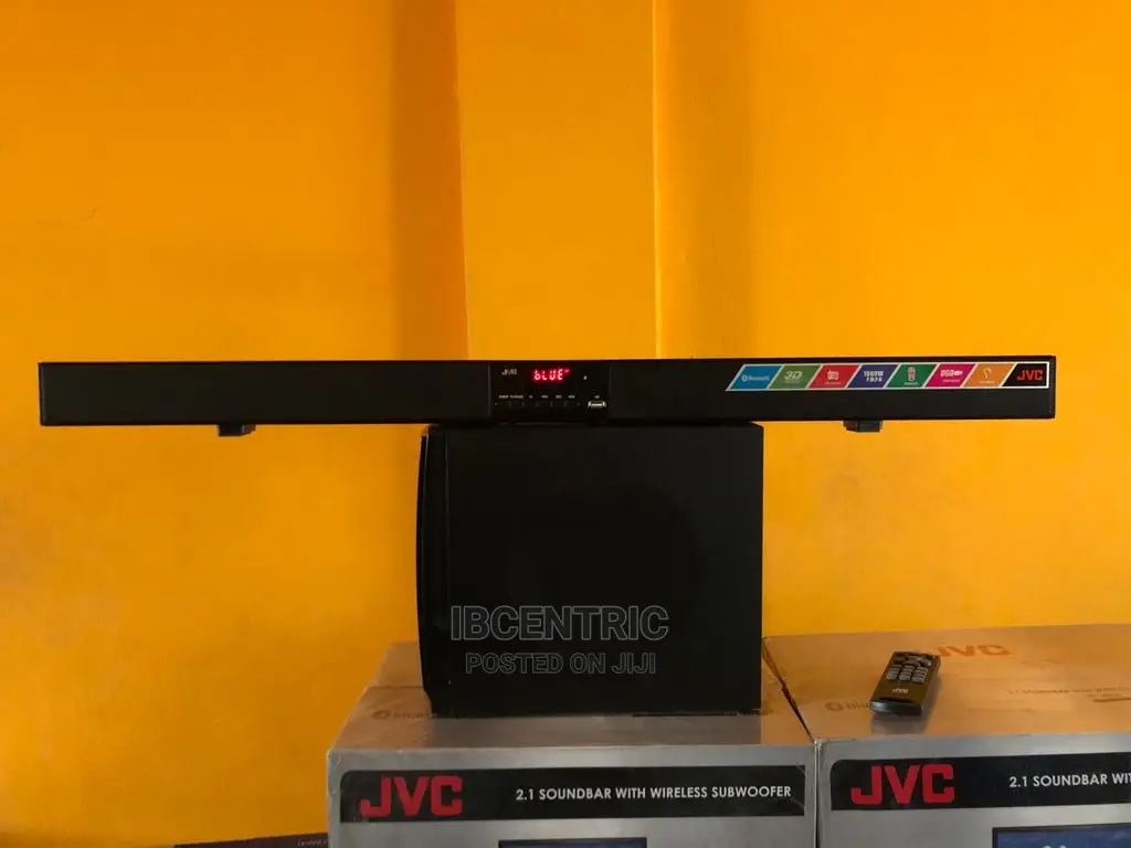 JVC 2.1CH Soundbar and Wired Subwoofer