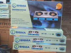 Sigma 3burner Gas Stove Stainless Steel