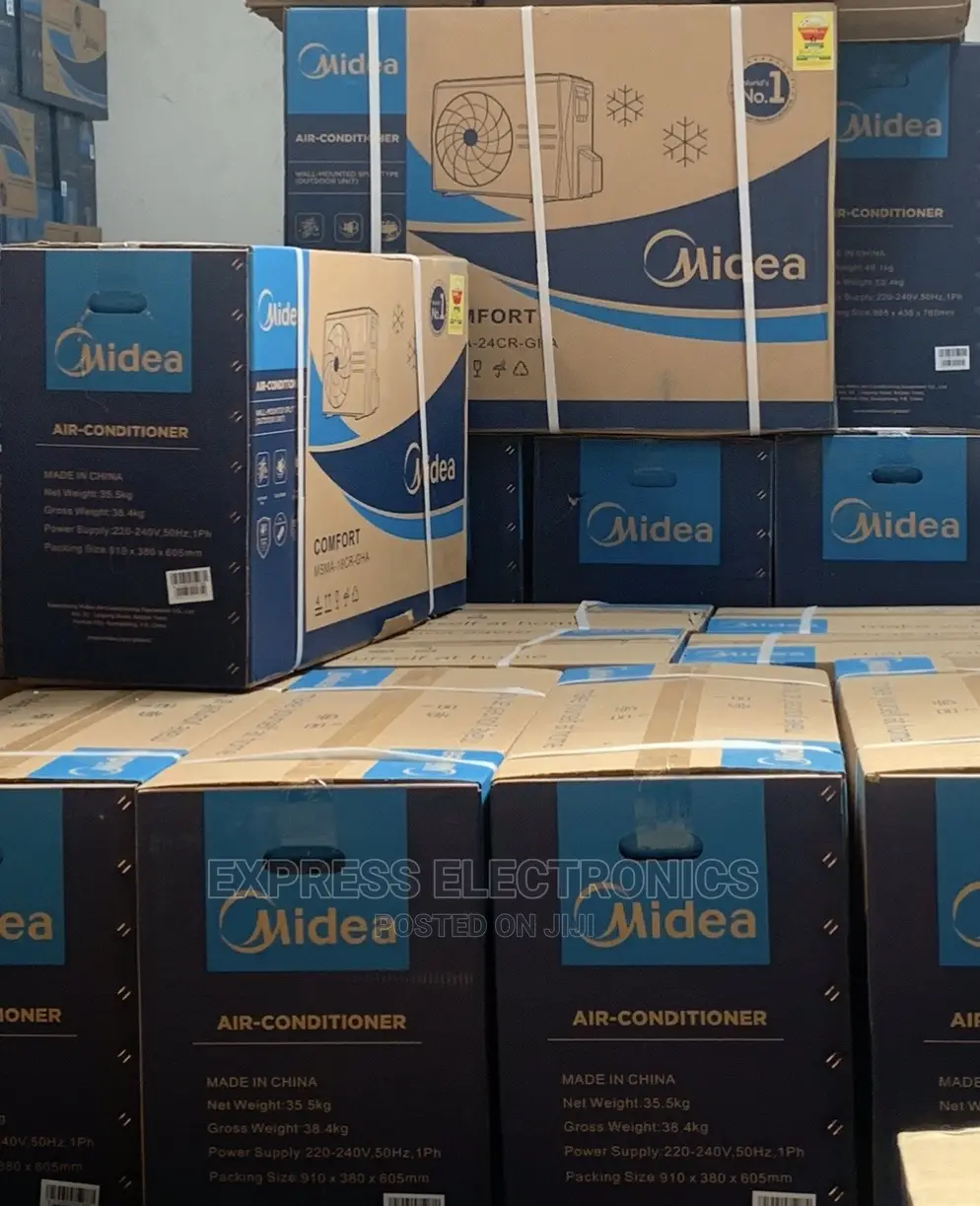 Anti Corrosive Body 1.5hp Split Midea Energy Saving AC