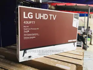 Refresh Dynamic Contrast LG 43”UHD Smart 43UP77003+Dstv