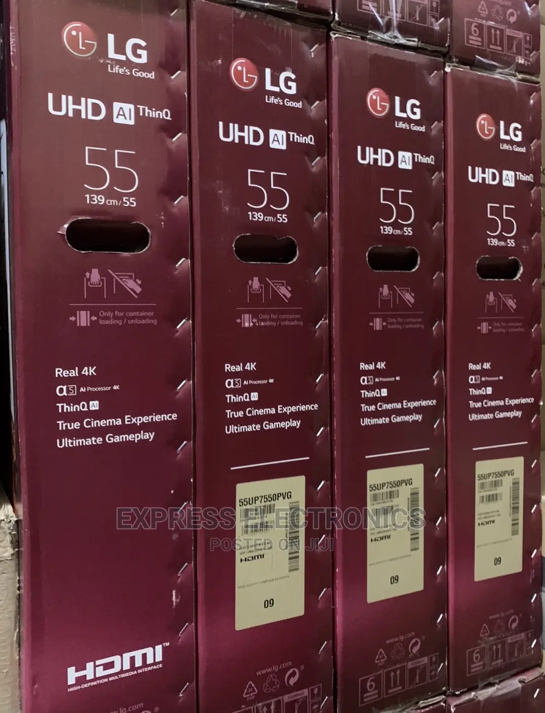 Incredible Ultra HD Picture Vibrancy LG 55”UP75003 +Dstv