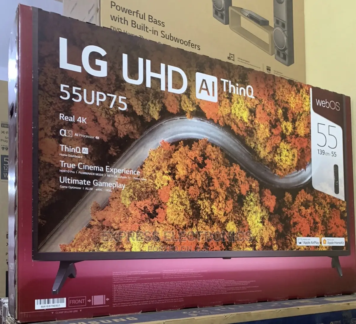 Incredible Ultra HD Picture Vibrancy LG 55”UP75003 +Dstv