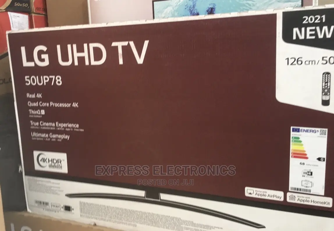 Incredible Ultra HD Smart 50”Up78 LG +Dstv
