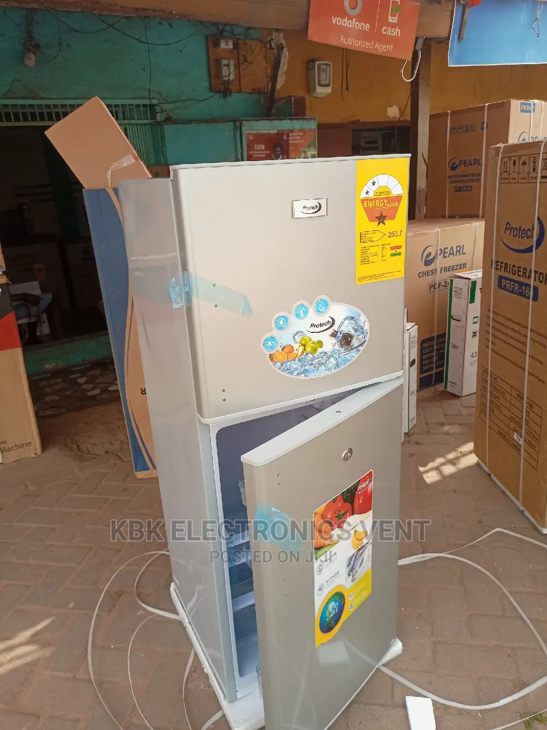 Protech Pf160(120ltr) Double Door Refrigerator