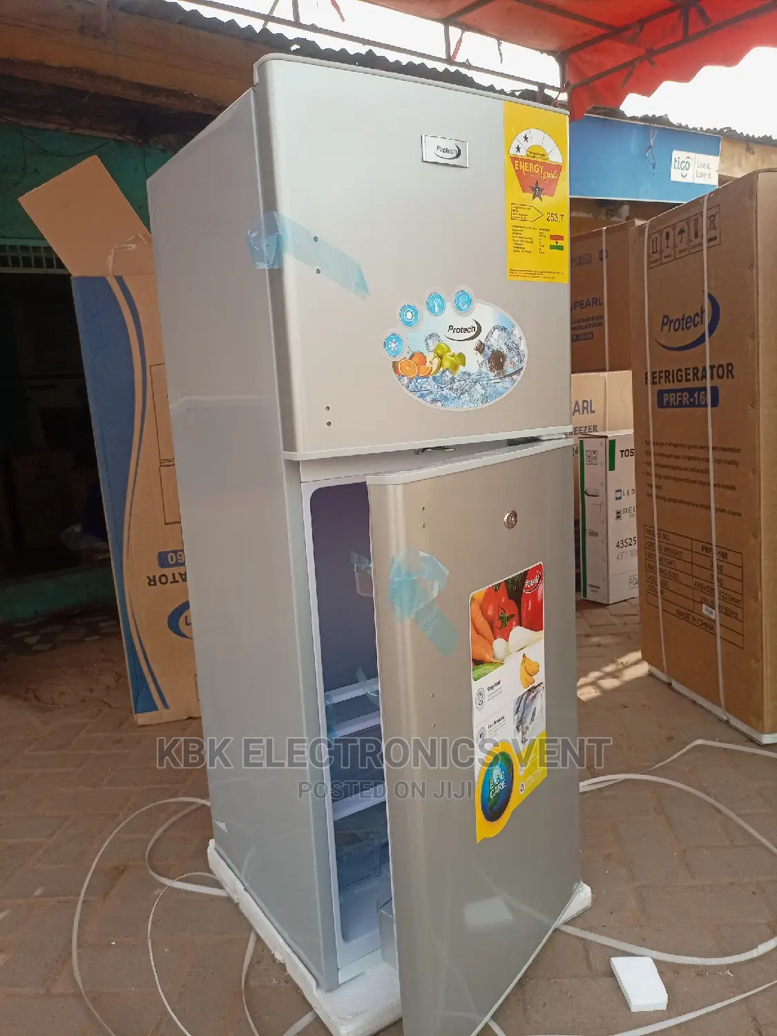 Protech Pf160(120ltr) Double Door Refrigerator