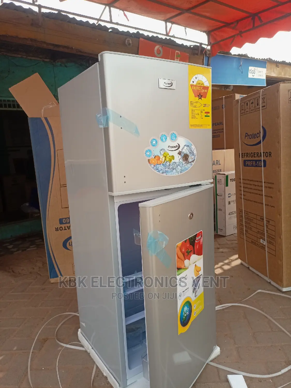 Protech Pf160(120ltr) Double Door Refrigerator