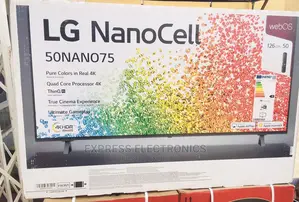 Bright Images on LG 50”Inch UHD Smart Nanocell LEDTV+Dstv