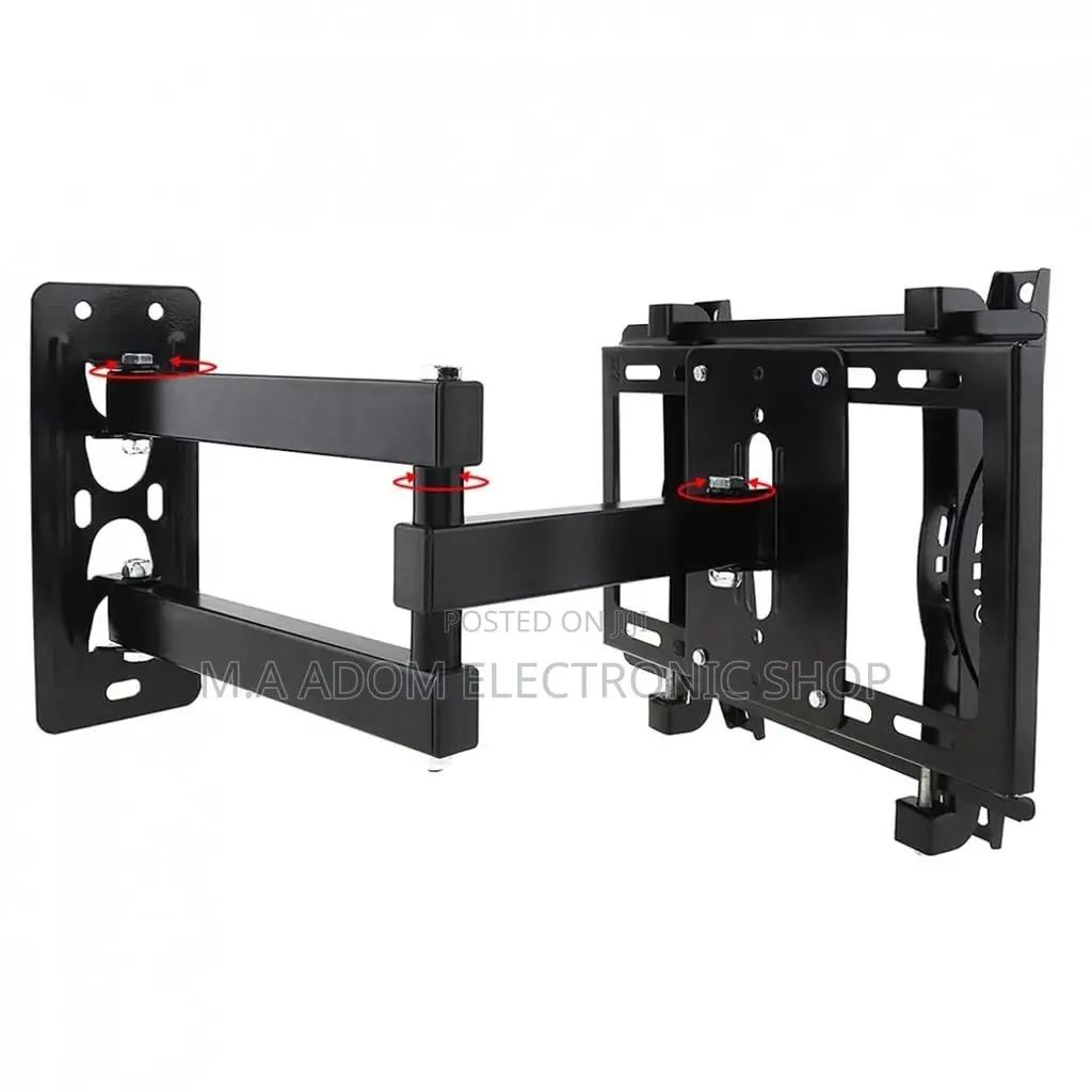 Single Arm Swivel Adjustable Wall Mount 32”-55”
