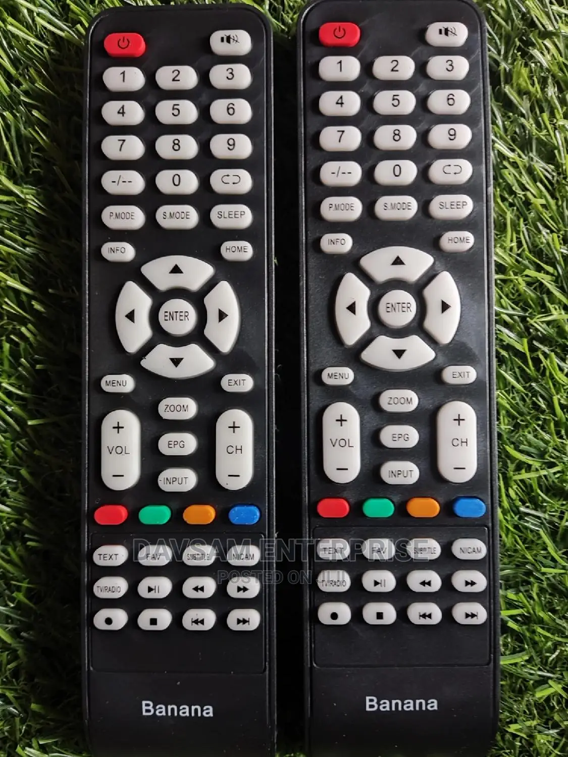 Bananna TV Remote